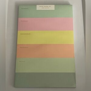 Rifle Paper Co. Weekly Notepad